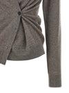 Rohe Asymmetrical Twisted Ballet Cardigan