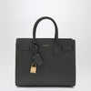 Saint Laurent Grey Sac De Jour Baby bag in smooth leather