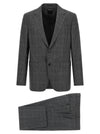 Zegna Square Flannel Dress