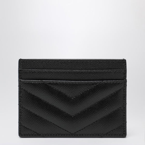 Saint Laurent Black Monogram credit card holder