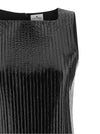Courreges Vinyl Pleated Dress