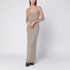 ALMADA LABEL Fiona dress in brushed beige cashmere