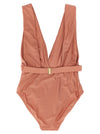 Zimmermann Lucky Plunge Flower One-piece Swimsuit