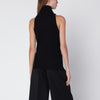 ALMADA LABEL Vida top in black organic cashmere