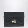 GUCCI GG Marmont card holder black/gold