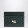 GUCCI Black GG Marmont card holder
