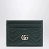 GUCCI Black GG Marmont card holder