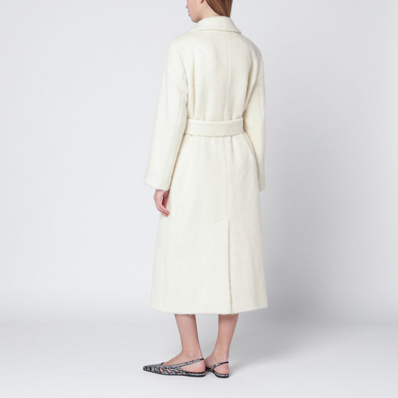 ALMADA LABEL Cream robe coat