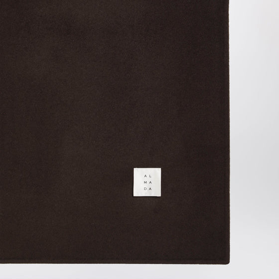 ALMADA LABEL Micha Doublé brown scarf