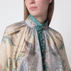 ZIMMERMANN Cream cotton and silk Indra shirt