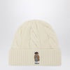 Polo Ralph Lauren Polo Bear hat in cream wool