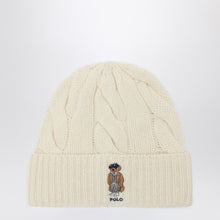 Polo Ralph Lauren Polo Bear hat in cream wool