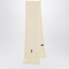 Polo Ralph Lauren Polo Bear scarf in cream wool