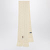 Polo Ralph Lauren Polo Bear scarf in cream wool