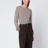 ALMADA LABEL Awa sweater in beige organic cashmere