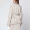 ALMADA LABEL Aria cardigan in taupe cashmere