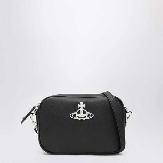 Vivienne Westwood Small black Anna shoulder bag