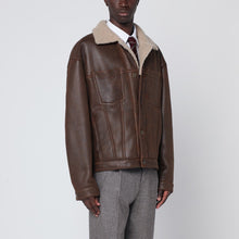 Salvatore Santoro Burnt brown leather jacket
