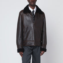  Salvatore Santoro Dark brown leather jacket