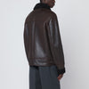 Salvatore Santoro Dark brown leather jacket