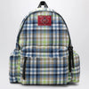 Vivienne Westwood Medium backpack with George check pattern and logo