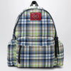 Vivienne Westwood Medium backpack with George check pattern and logo