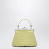 Vivienne Westwood Granny Frame crocodile-embossed leather purse, lime