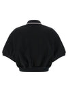 T By Alexander Wang Intarsia Collar Polo Shirt