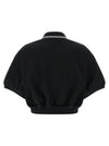 T By Alexander Wang Intarsia Collar Polo Shirt