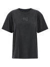 T By Alexander Wang Hotfix Logo T-shirt