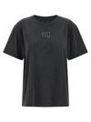 T By Alexander Wang Hotfix Logo T-shirt