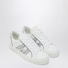 Moncler White leather Monaco2 sneakers