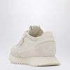 Moncler Pacey2 Sneakers in beige canvas and leather