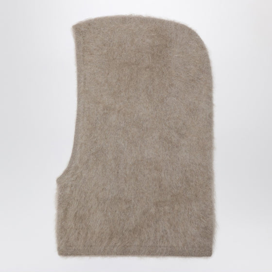 ALMADA LABEL Wool and cashmere balaclava in greige