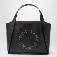  Stella McCartney Large Stella Logo bag with aged effect