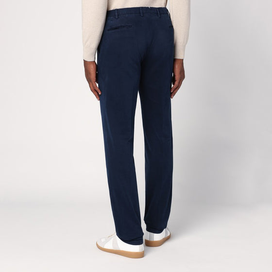 Santaniello Blue cotton trousers