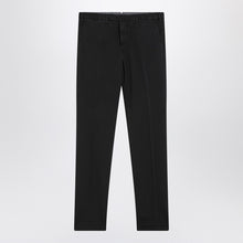  Santaniello Black trousers in cotton