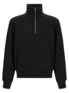 Hugo Boss Cotton Sweatshirt With Half Zip