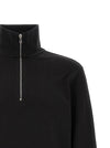 Hugo Boss Cotton Sweatshirt With Half Zip