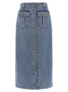 Zimmermann Denim Pencil Skirt