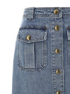 Zimmermann Denim Pencil Skirt