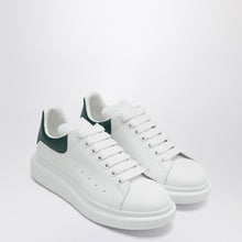  Alexander McQueen Oversized sneakers in white/green