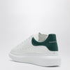 Alexander McQueen Oversized sneakers in white/green
