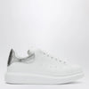 Alexander McQueen Oversize Sneakers white/silver croc