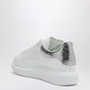 Alexander McQueen Oversize sneakers white/silver croc