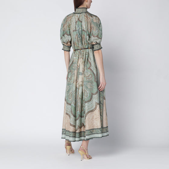 ZIMMERMANN Wanderlust Billow dress with tapestry print