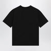 The Row Black cotton short-sleeve crewneck T-shirt
