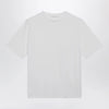 The Row Short-sleeve crewneck cotton T-shirt in white
