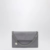 Stella McCartney Falabella crossbody wallet bag in dark barolo