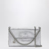 Stella McCartney Falabella silver crossbody wallet bag